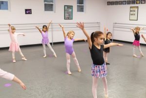 Ballet class for little kids